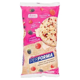 Performa Snack gallette con cioccolato bianco e frutti di bosco - 8 x 16,5 g-1547