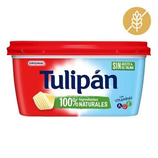 Tulipán Margarina Sin Aceite de Palma Sin Gluten 400g