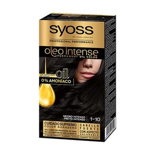 Syoss Oleo Intense Permanent Oil Color 1.10 Negro Intenso