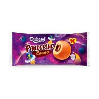 DULCESOL Pandorino Cacao 3Ud, 135G