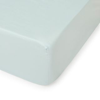 Sábana Bajera De Algodón Orgánico Ajustable Besto Azul Aqua cama 150-160cm