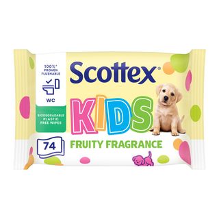 Scottex Papel Higiénico Húmedo Kids 74u
