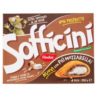 Sofficini Findus 4 Sofficini Funghi Più Mozzarella 250 G