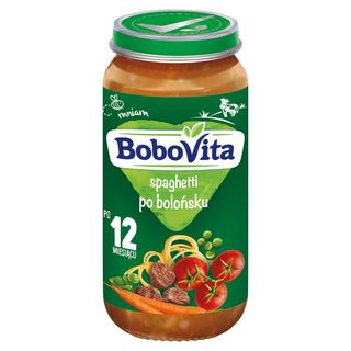 Bobovita Obiad Spaghetti Po Bolońsku 1-3Lata