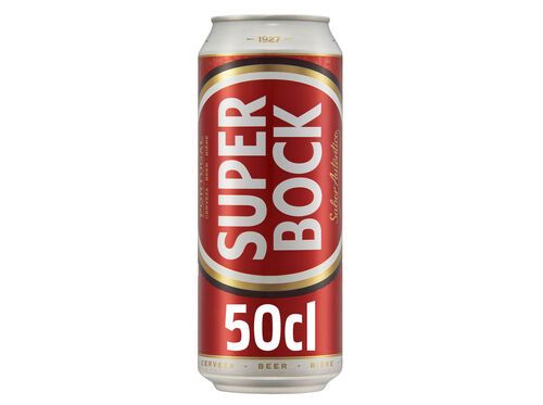 CERVEJA SUPER BOCK LATA 0.50L