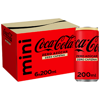 Refresco Zero Zero Coca-Cola 20 Cl Pack 6