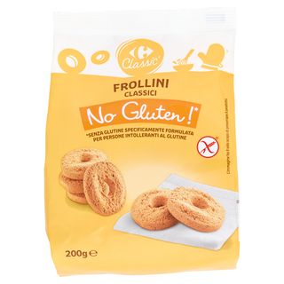 Carrefour Classic Frollini Classici No Gluten!* 200 G