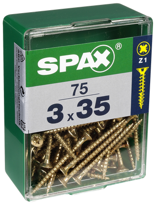 75 Paraf Cp Pozi Bicrom 3X35M Spax (14676445)