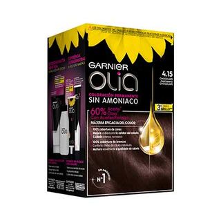 Tinte Chocolate Castaño Tiramisú Nº4.15 Olia -Garnier - 1 Ud (3600541234574)