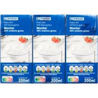 Nata Para Montar Eroski 3X200 Ml. (16666133)
