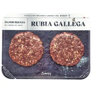 Hamburguesa De Vaca Rubia Coren, Pack 2X150 G (26397745)