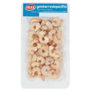 Selex Gamberi Indopacifici Sgusciati Precotti e Surgelati 200 g