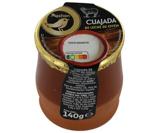 Cuajada Oveja Auchan Gourmet 140Gr
