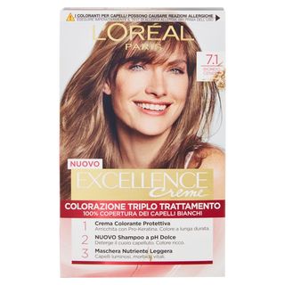 Excellence Crema Colorante Biondo Cenere N.7.1 - 000221176