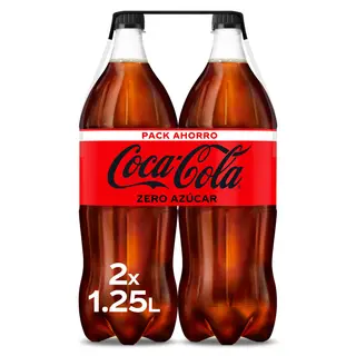 Coca-Cola Zero Azúcar 2 X 1.25 L