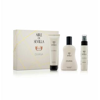 Set Colonia Woman Divana 100 Ml Vaporizador + Gel 100 Ml + Body Mist 50 Ml Aire De Sevilla 122950 (8411047133293)