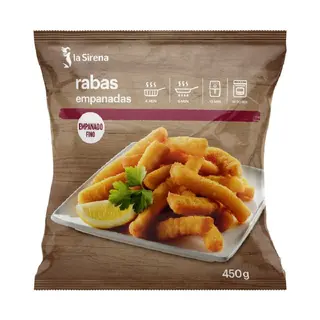 Rabas Empanadas Bolsa 450 Gr.