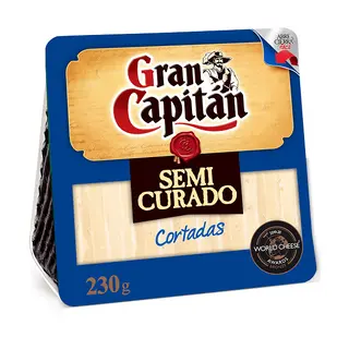 Gran Capitán Queso Semicurado Cuña 230g