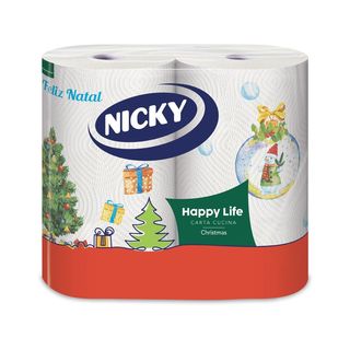 NICKY CHRISTMAS CARTA CUCINA 2 ROTOLI DEL1089