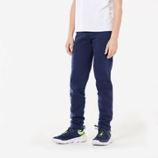 Pantalón Jogger Niños Azul Marino Cálido Felpa.141 150cm10 11A Azul