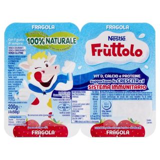 Nestlé Fruttolo Fragola 4 X 50 G - 049056
