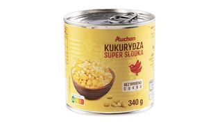 Auchan - Kukurydza super słodka - 340 /285 g