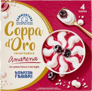 Sammontana Coppa d'Oro Amarena Fabbri 4 x 90 g
