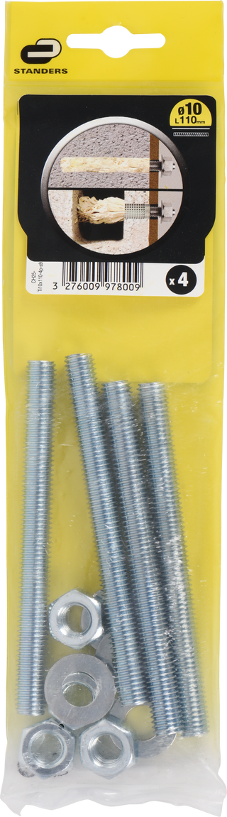 4 Paraf Metric D10X110Mm + Ac (16853823)