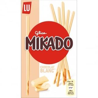 Palitos De Chocolate Blanco Mikado 70 G.