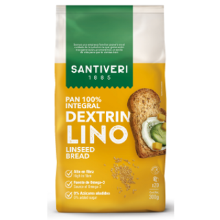 Pan Dextrin Con Lino Santiveri 300Gr.