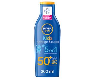 Protector Solar Niños Spf50+ Nivea Leche 200Ml