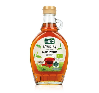 GoBIO Ekologiczny Kanadyjski Syrop klonowy 189 ml