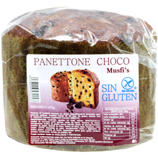 MUSFI'S Panettone Choco 600Gr S/Gluten