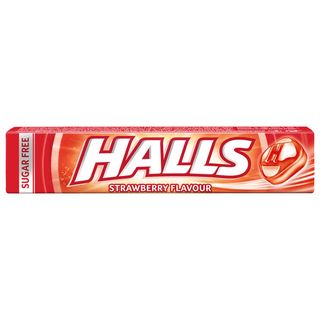 Halls Vita C Morango Sem Açucar 32 Gr