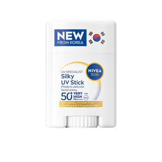 Nivea Sun Silky UV Stick, Krem przeciwsłoneczny w sztyfcie, 50+ PA++++