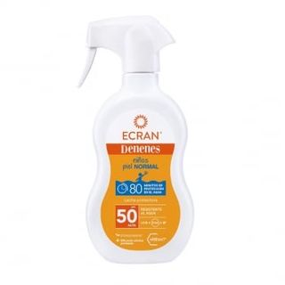 Leche Protectora Niños Piel Normal Spf50 Ecran Denenes 270 Ml.