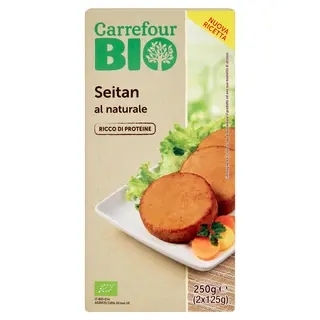 Carrefour Bio Seitan Al Naturale 2 X 125 G