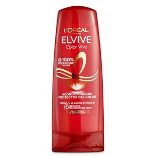 Crema Suavizante Cabello Teñido Elvive Frasco 250 Ml.
