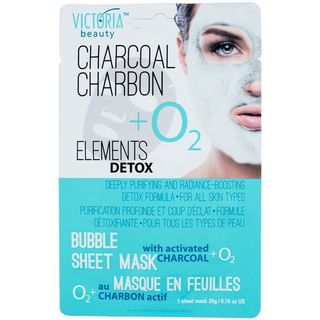 Mascarilla Facial Elements Detox con Carbón - Victoria Beauty - 1 unidad 3800038719274