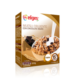 Cereales Muesli Chocolate Eliges 500Gr.