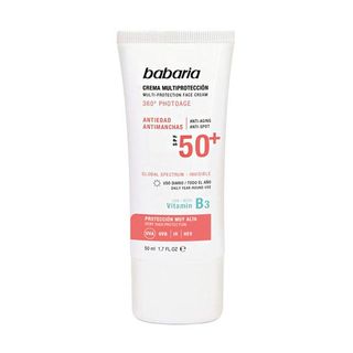 Babaria Crema Multiprotección Antiedad Spf50+ 1457522 50Ml