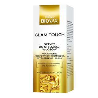 Biovax Glamour Perfect Curls Therapy - Wygładzający sztyft ujarzmiający 25 ml