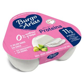 Queso Fresco 0% M.G Burgo De Arias Tarrina 3 X 72 G