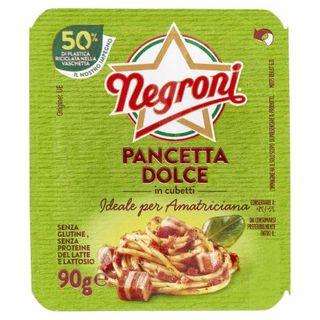 Negroni Pancetta Dolce In Cubetti 90 G - 509778