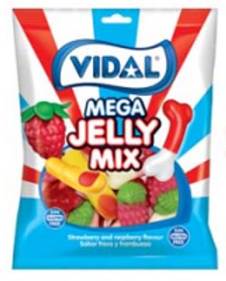 Gomas Brilho Sortido Vidal 90G