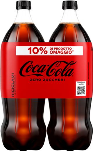 Coca-Cola Zero Zuccheri 1,5L x2