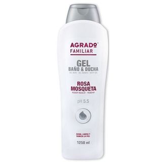 Gel de Baño y Ducha Rosa Mosqueta - Agrado - 1250 ML 8433295040918