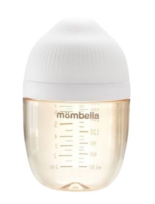 Mombella Breast Shape Ivory PPSU - Butelka antykolkowa 1 szt.