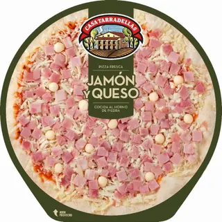 Pizza Fresca De Jamón Y Queso Casa Tarradellas 425G