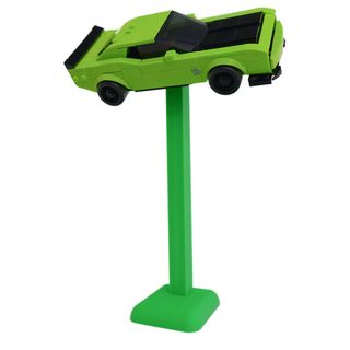 Podstawka pod samochody Lego Speed Champions 20cm - zielona - Klockobus